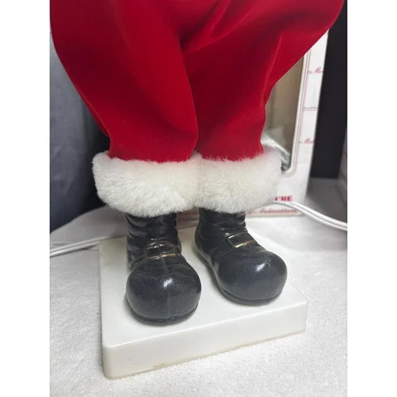 Vintage Telco Motionettes Santa and Mrs Claus Animated Lighted Figures Boxes - Picture 7 of 16